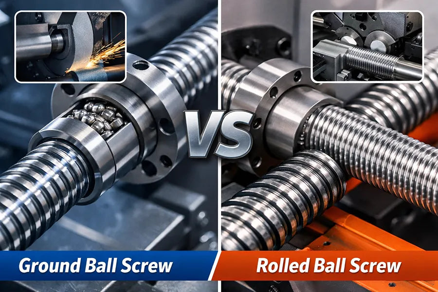 Ground Ball Screw vs Rolled Ball Screw