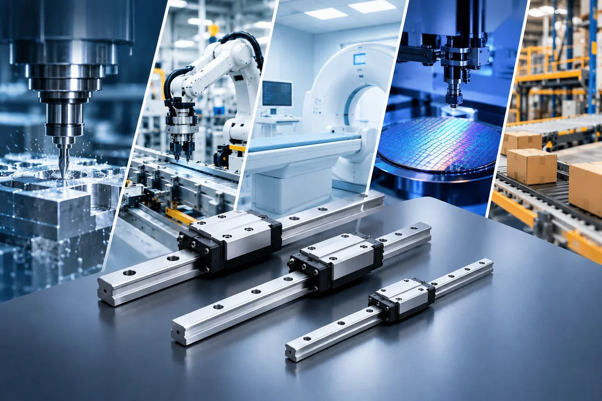 Linear Guide Precision Grades N, H, P, SP & UP Applications