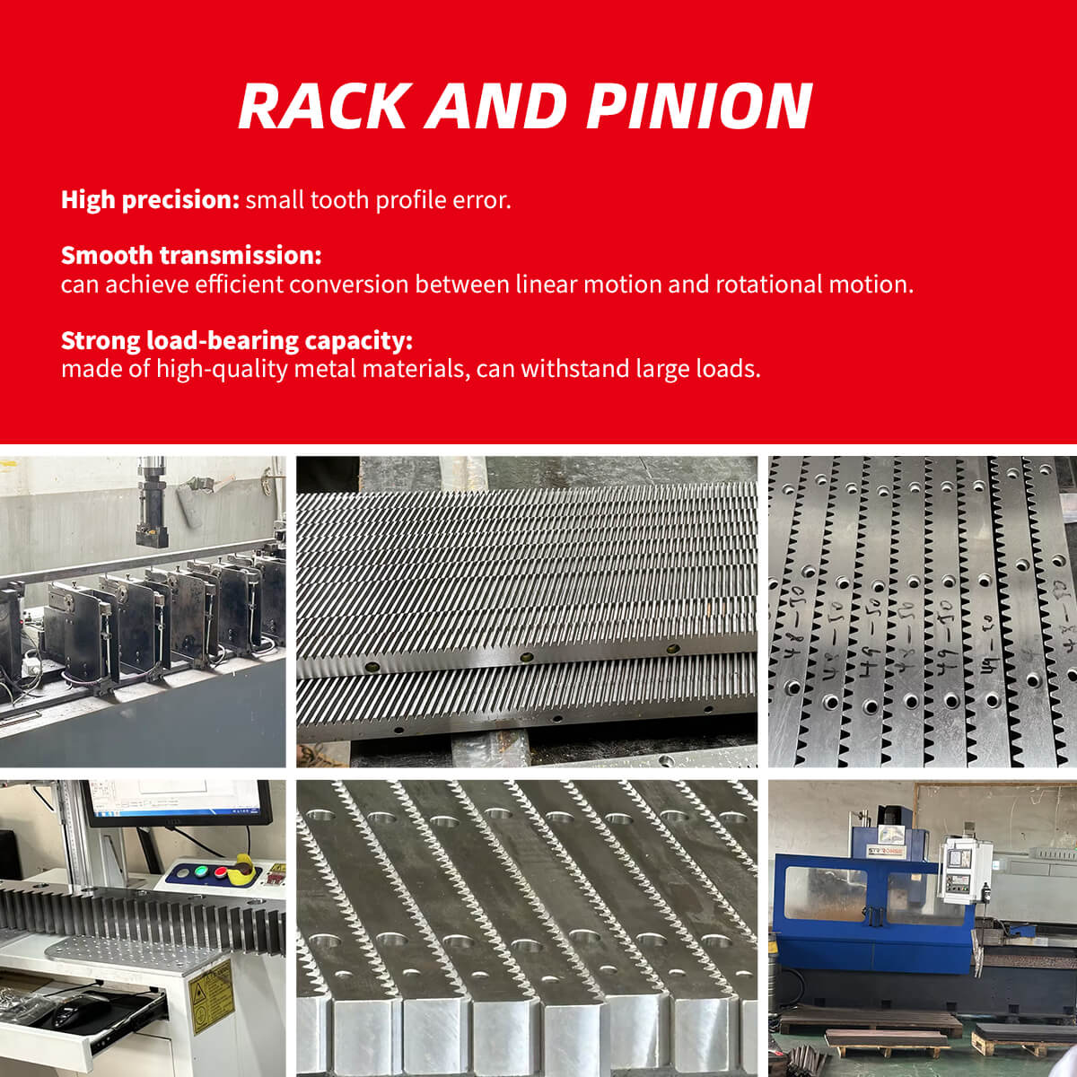 Advantages of Gear Rack