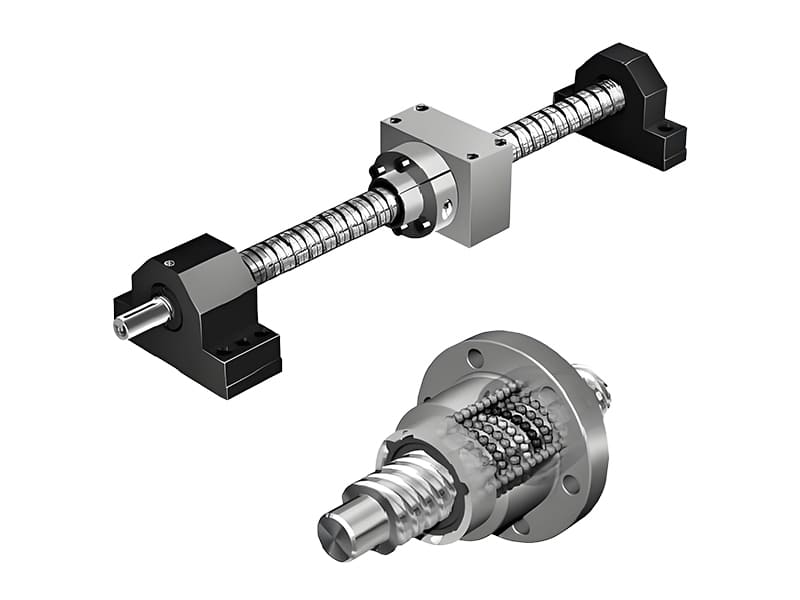 Linear ball screw transmission type
