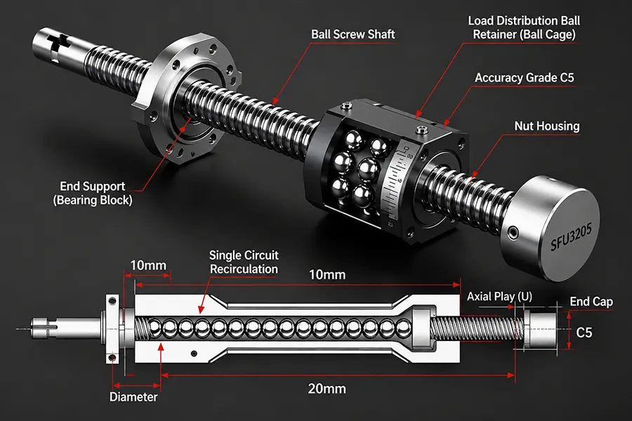 How to Perform Precise Calculations for Ball Screws