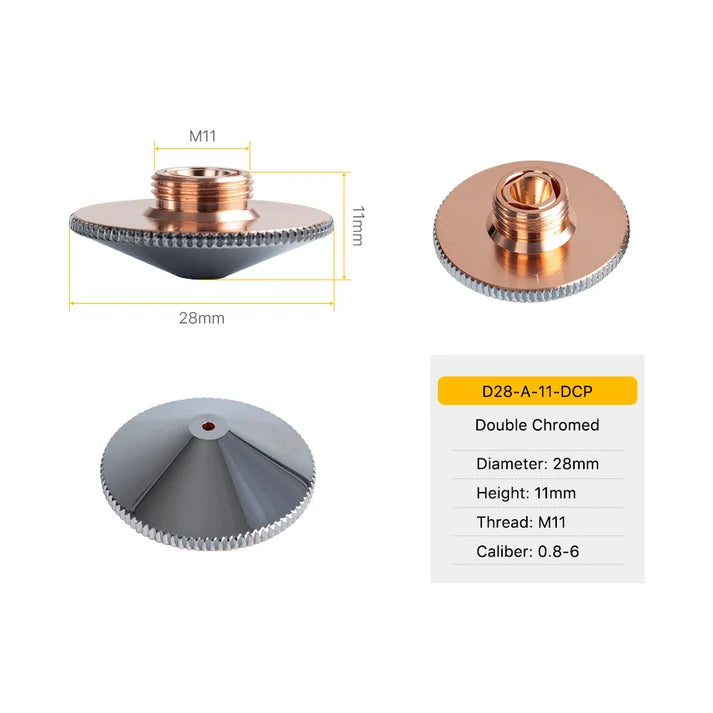 D28 A-Type Laser Cutting Nozzle