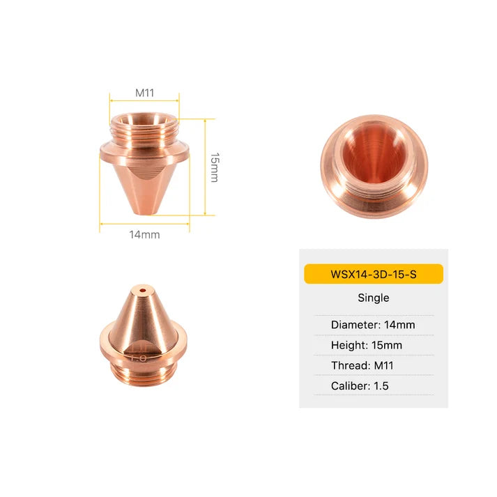 WSX YG 3D Laser Cutting Nozzle
