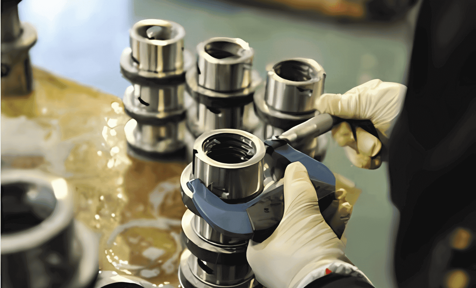 Factory processing of FFA series linear motion screw
