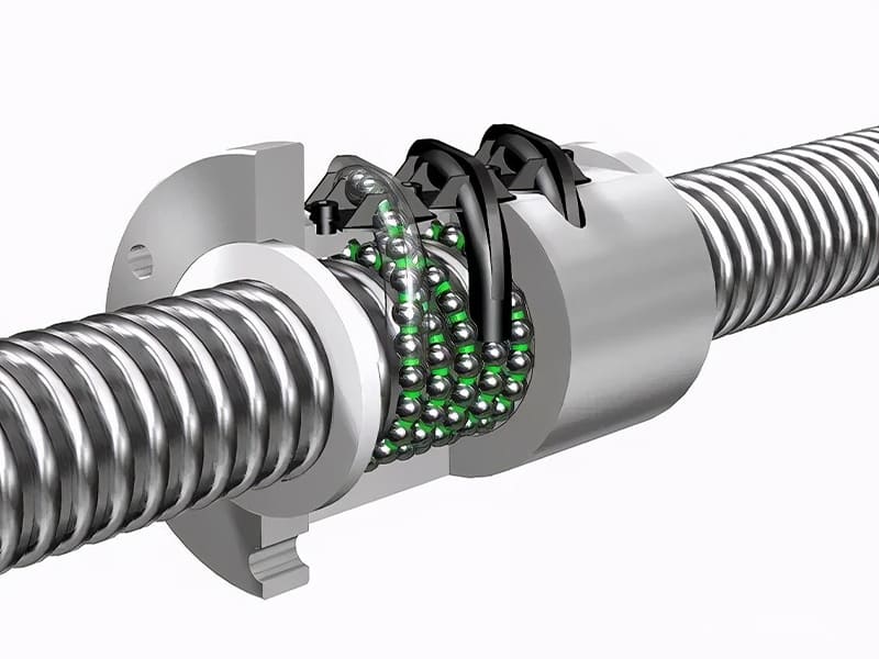 Linear ball screw transmission type