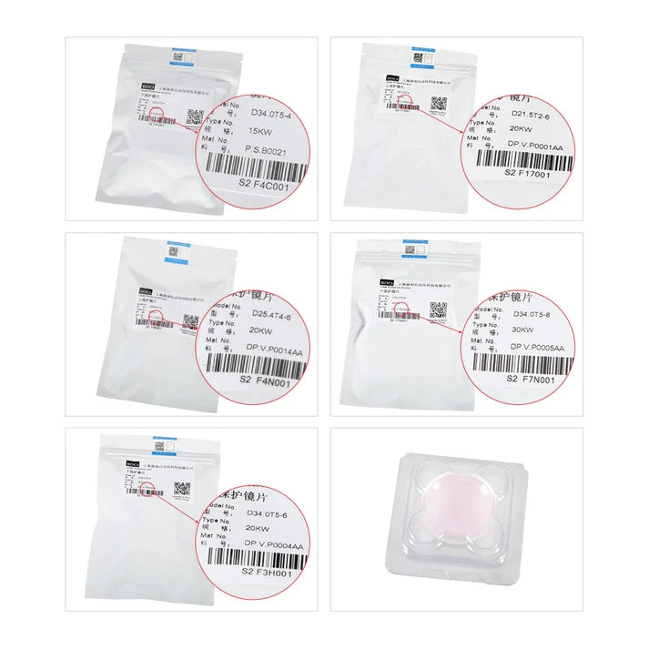 Original BOCI Protective Window for Fiber Laser Cutting Head