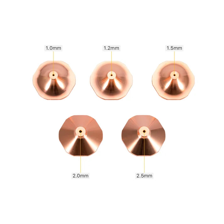 Original RayTools B-Type Laser Cutting Nozzle D28 H15 M11