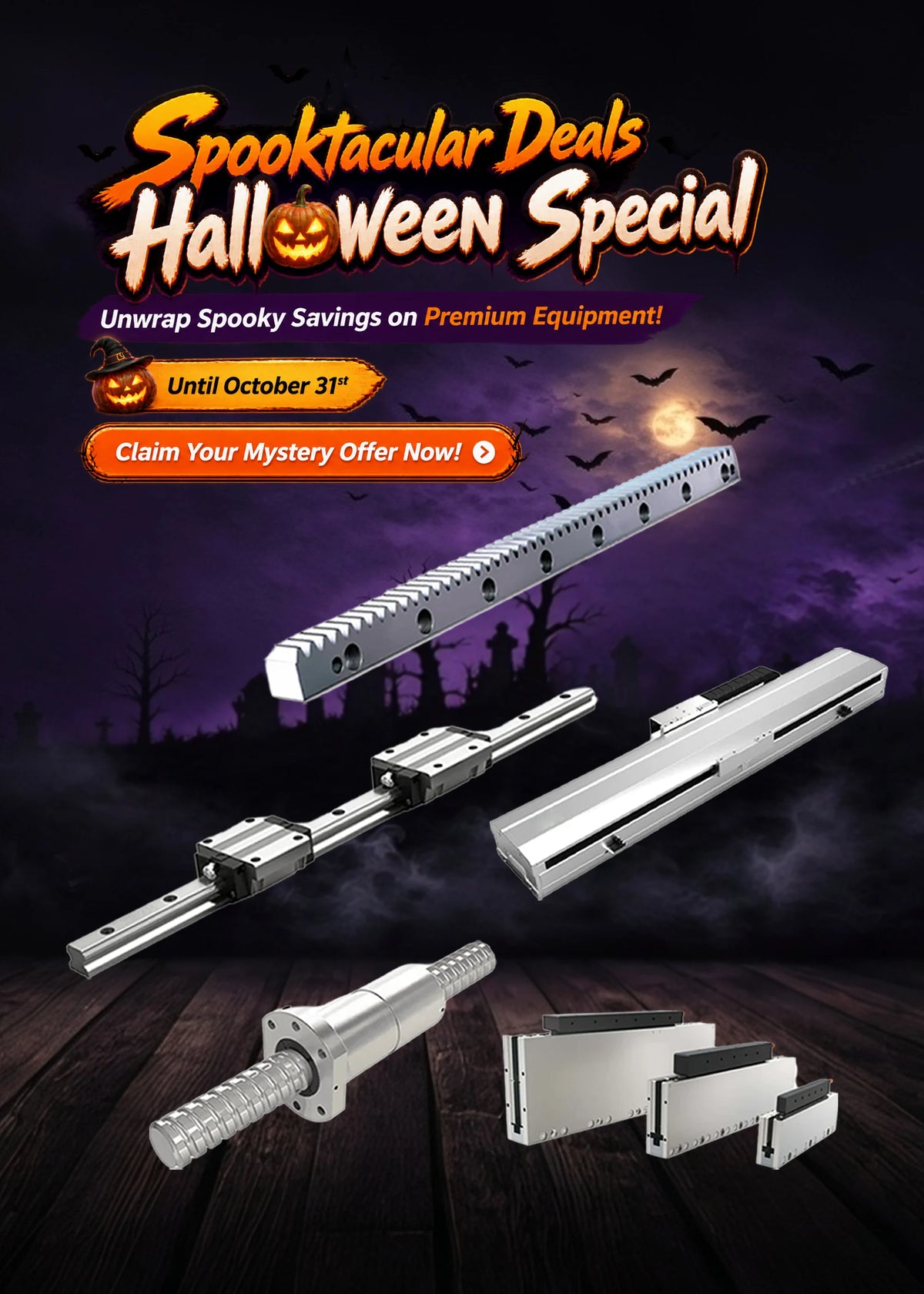 Simkawa Linear Guides – Halloween