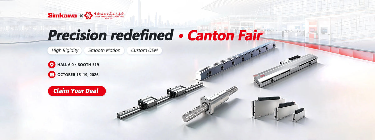Simkawa Linear Guides at the October Canton Fair